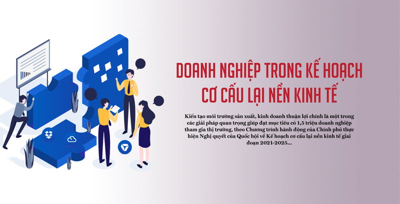 Doanh nghiệp trong kế hoạch cơ cấu lại nền kinh tế