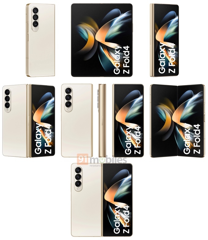 Bộ đôi smartphone gập Galaxy Z Fold4 và Z Flip4 lộ diện trước giờ ra mắt