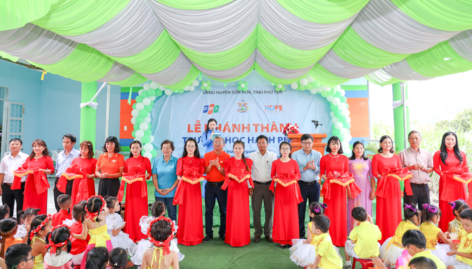 Mầm non tương lai tỉnh Phú Yên có trường mới 1,2 tỷ đồng