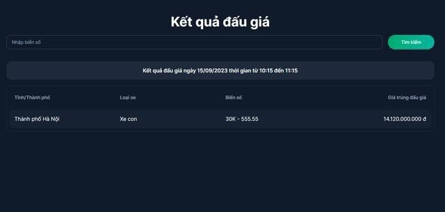 Chi hơn 14 tỷ đồng để sở hữu biển số Hà Nội 30K