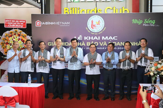 Khai mạc Giải Billiards Nhà báo và Doanh nhân năm 2023
