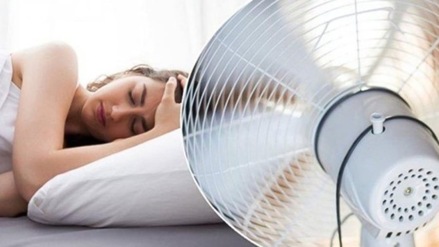 4 vấn đề sức khỏe thường gặp khi bật quạt điện ngủ suốt đêm