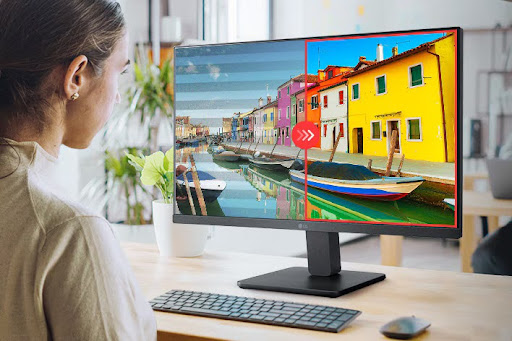 Công nghệ tấm nền IPS trên LG 24MR400-B mang lại lợi ích gì